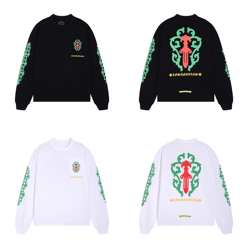 Men's Long-Sleeve T-shirt Sweatshirt K8016