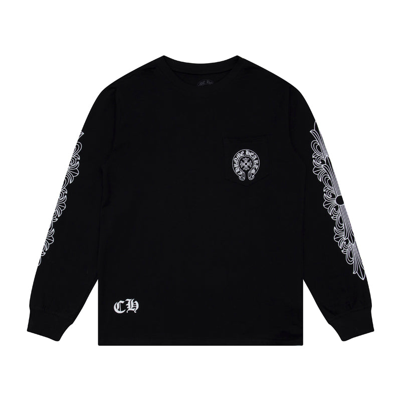 Men's Long-Sleeve T-shirt Sweatshirt K8008